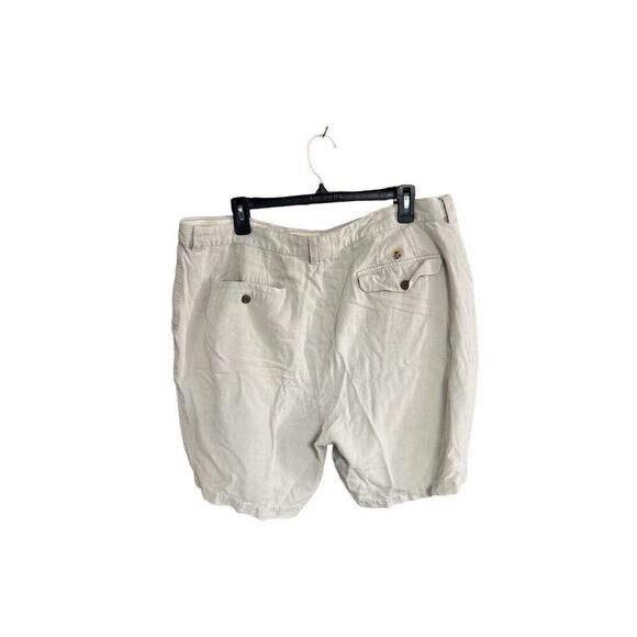Tommy Bahama 100% Silk Size 40 Shorts Tan - Picture 2 of 4